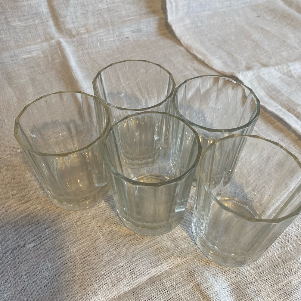 5 Bormioli “Oxford” 8 oz flat tumbler